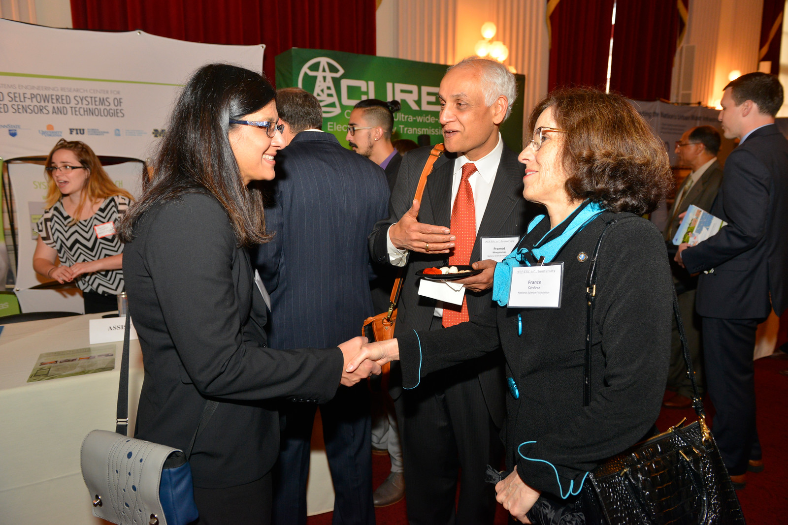 V Misra and F Cordova and K Pramod - Credit: NSF/Sandy Schaeffer