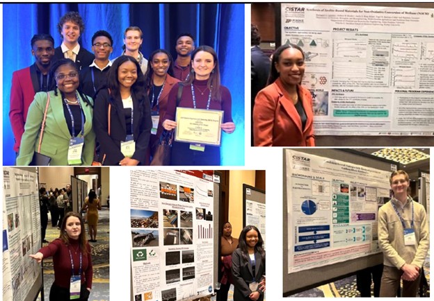 Conference experience helps students grow their science identity, gain confidence in presenting, and better persist in a STEM career. 
