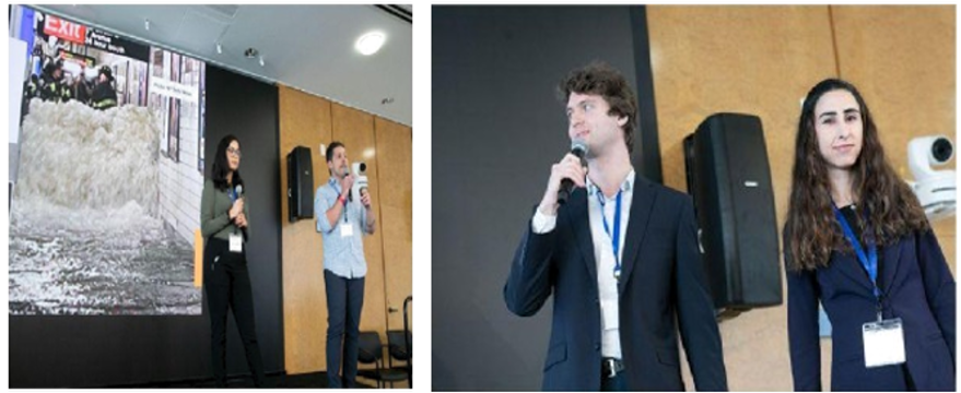 FloodSense and KeeVeeve presenting at the NSF CS3 Innovation Summit Demo 