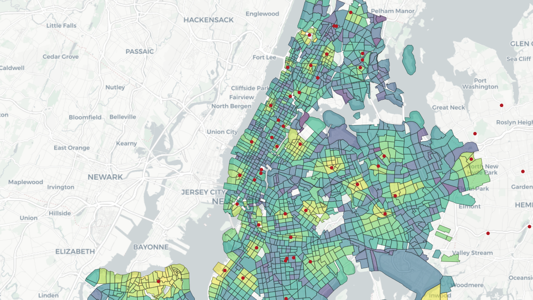 Map of New York City burroughs to have improved emergency service